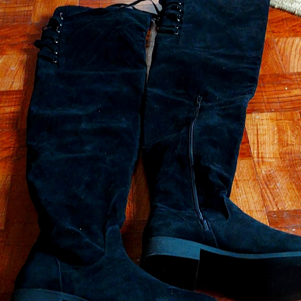 Knee high boots